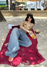 Coastline Low-rise Denim