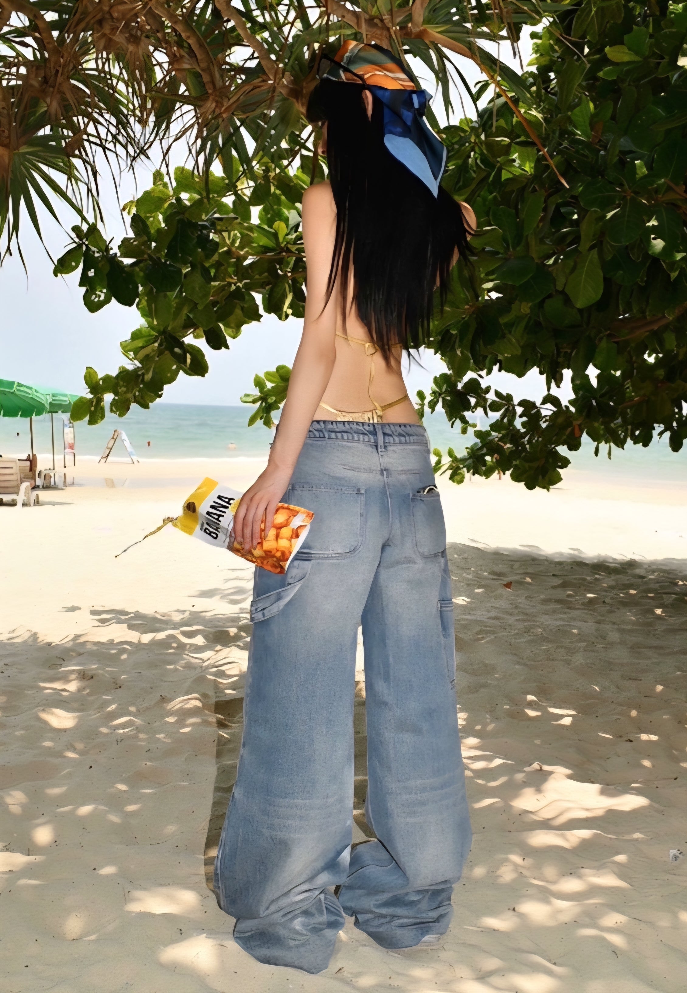 Coastline Low-rise Denim