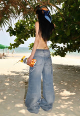 Coastline Low-rise Denim