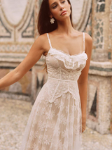 Eternal Romance Sheer Lace Dress