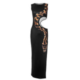 Venom Cutout Maxi Dress