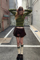 Toxic Charm Striped Knit