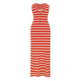 Cherry Coast Ruched Midi Dress