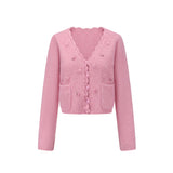 Lovely Sweetheart Halter Mini Dress & Cardigan