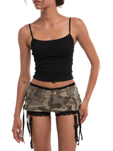 Racer Girl Mini Skirt