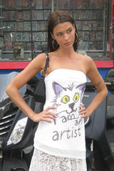 Feline Tube Dress