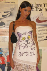 Feline Tube Dress