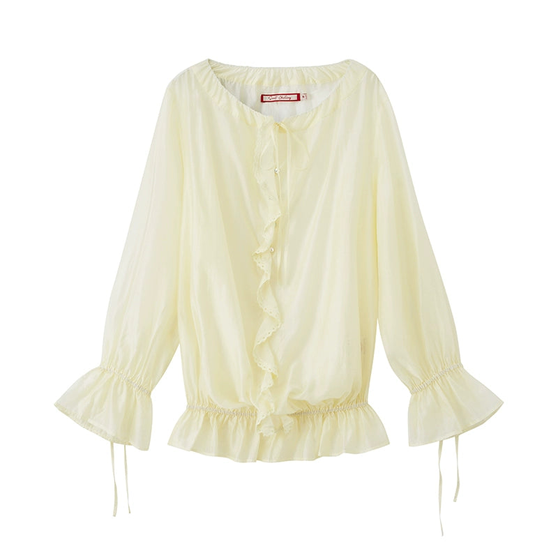 Lemon Whip Ruffle Set