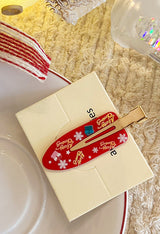 Holiday Charm Hair Clip Set
