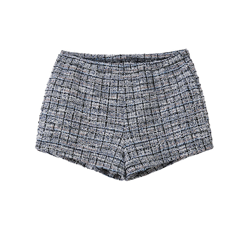 [Pre-sale]Tweed Button-Up Mini Dress