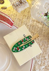 Holiday Charm Hair Clip Set