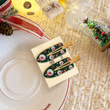Holiday Charm Hair Clip Set