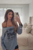 Rebel Oversized Off-Shoulder Tee