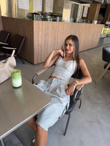 Sage Bloom Lace Camisole