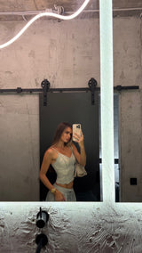 Sage Bloom Lace Camisole