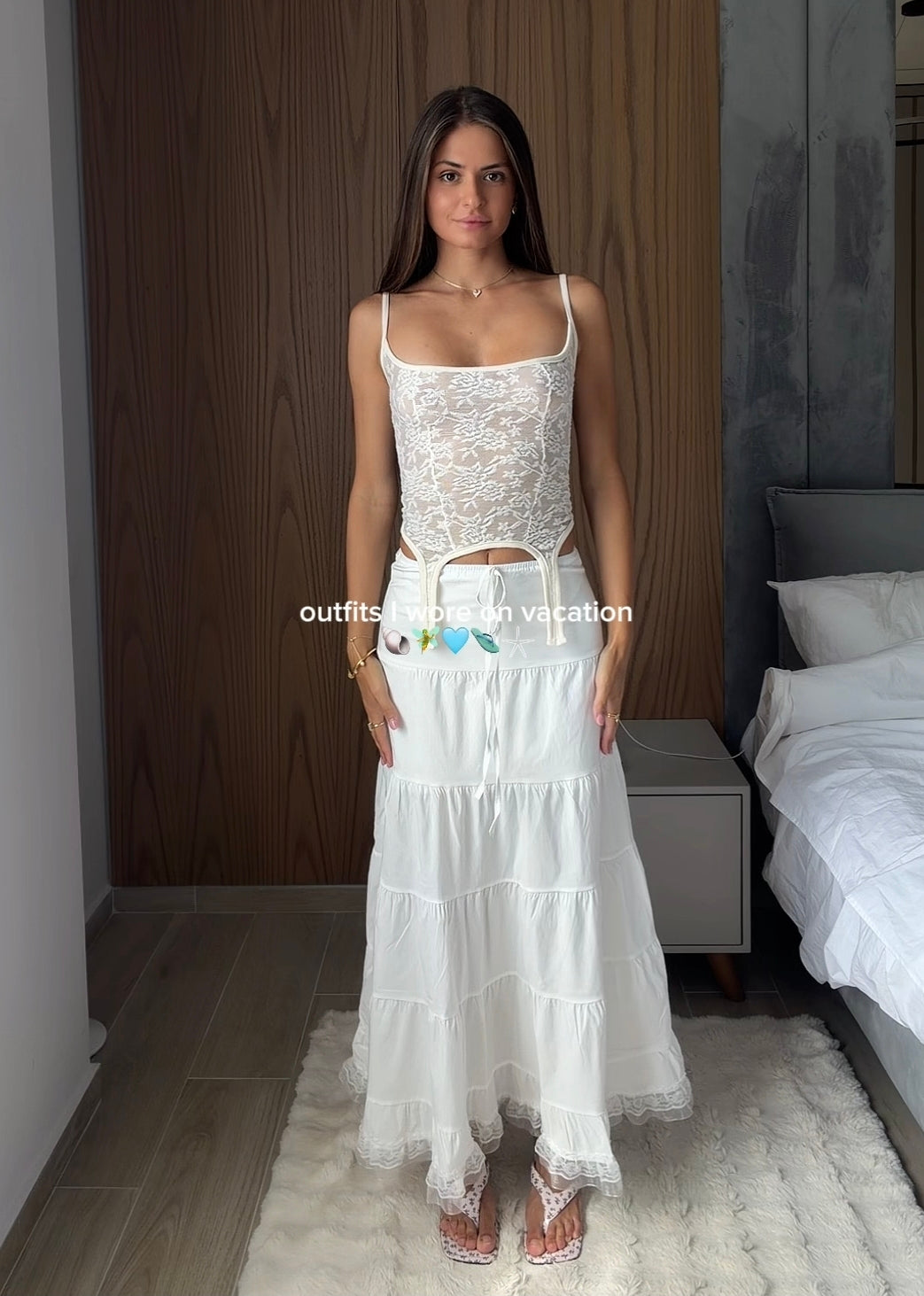 Eloise Lace Maxi Skirt
