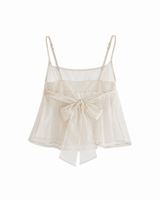 Élan Sheer Babydoll Top