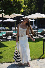 Eloise Lace Maxi Skirt